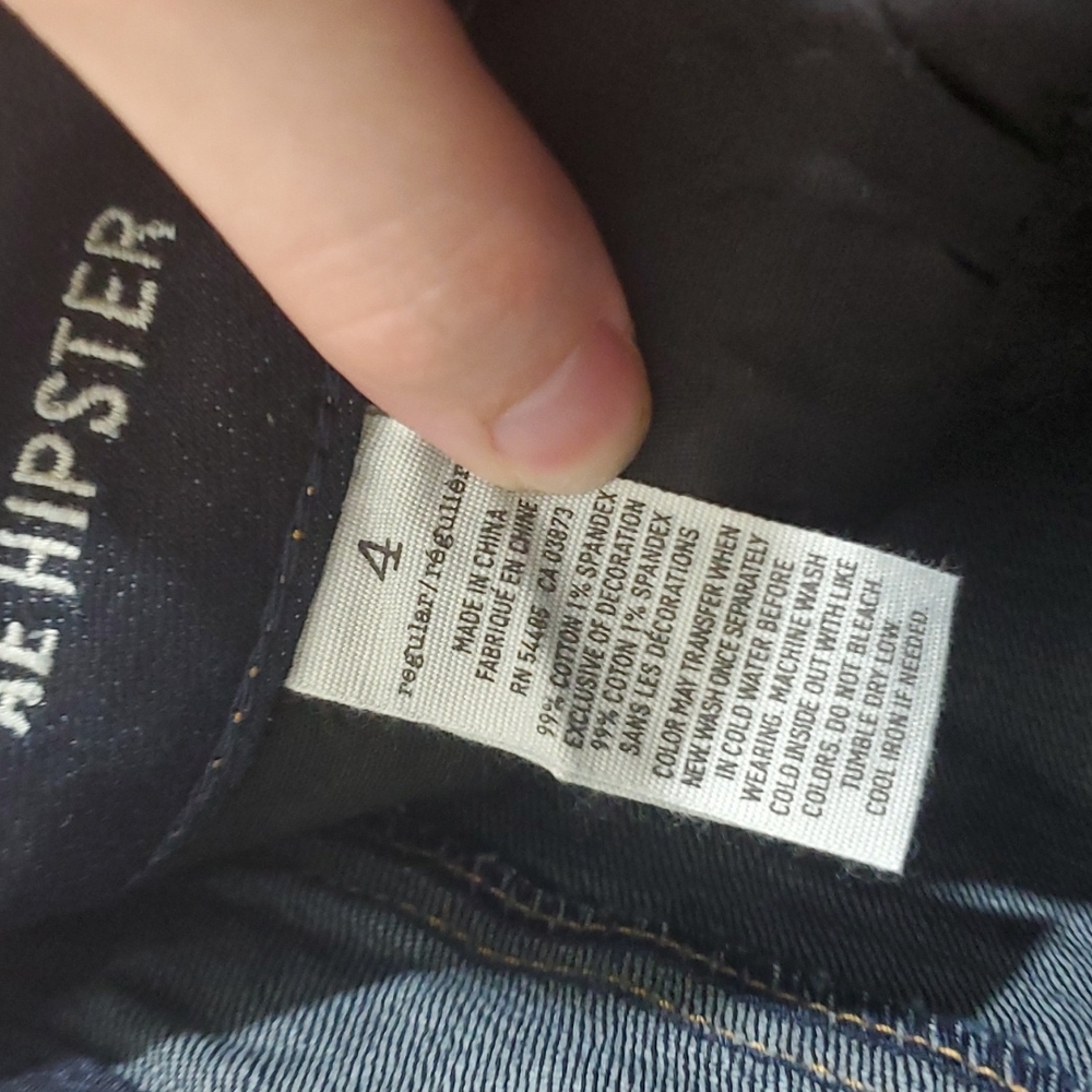 American Eagle, size 4, blue - Picture 5 of 6